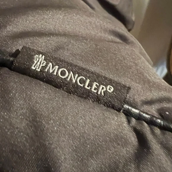 Moncler vintage brown puffer down long coat 00